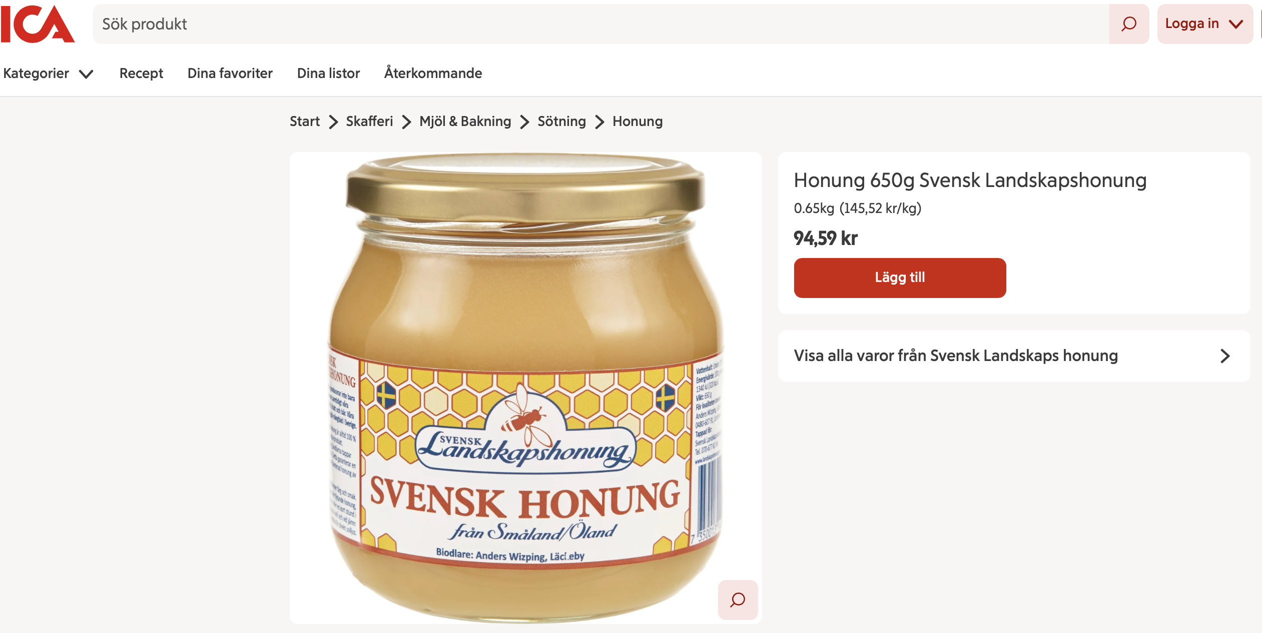 Svensk honung för 146 kronor kilot – vad händer på butikshyllan?