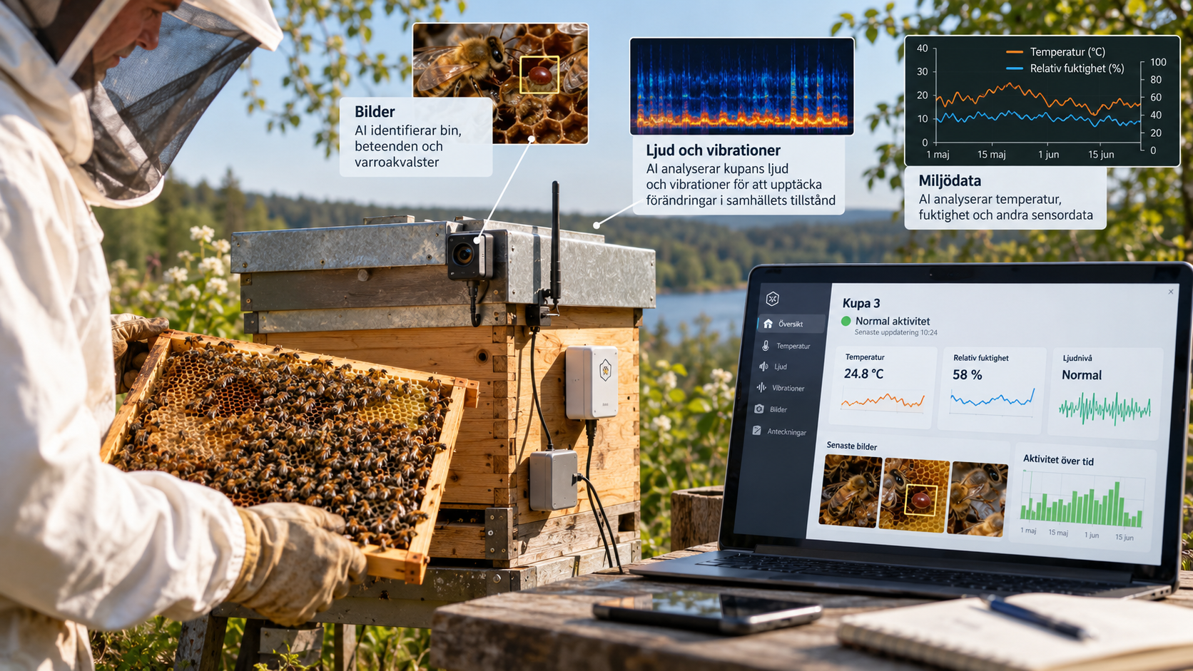 AI:s frammarsch i biodlingsforskningen: En översikt av möjligheterna